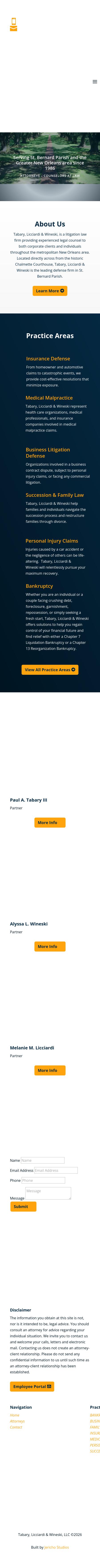 Tabary & Borne, L.L.C. - Chalmette LA Lawyers