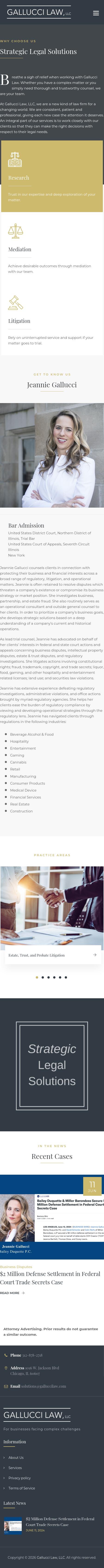 Tanzillo Gallucci, LLC - Chicago IL Lawyers