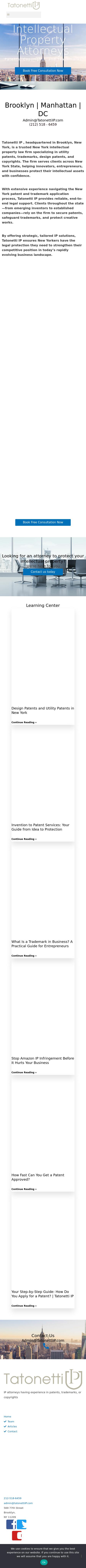 Tatonetti IP - Brooklyn NY Lawyers