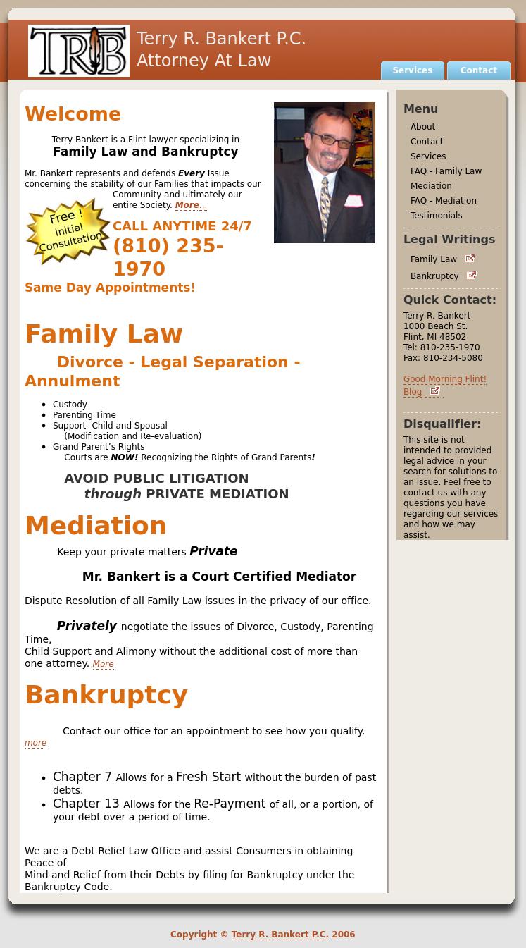 Terry R. Bankert PC - Flint MI Lawyers