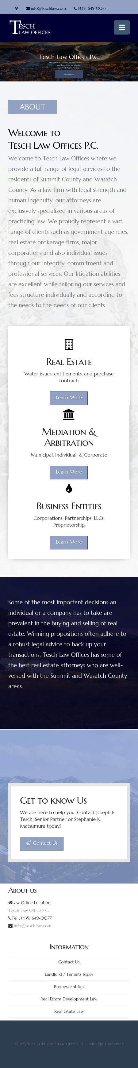 Tesch Law Offices - Park City UT Lawyers