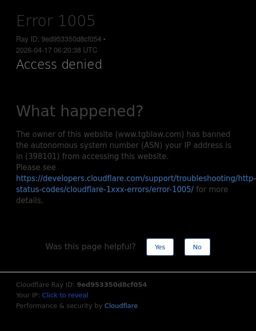TGBLaw at Lake Monticello - Palmyra VA Lawyers