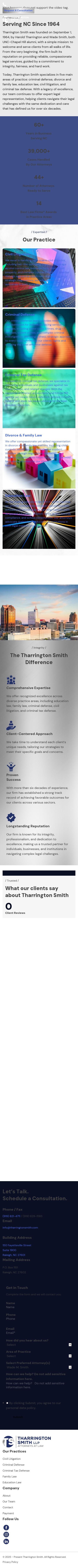 Tharrington Smith LLP - Raleigh NC Lawyers