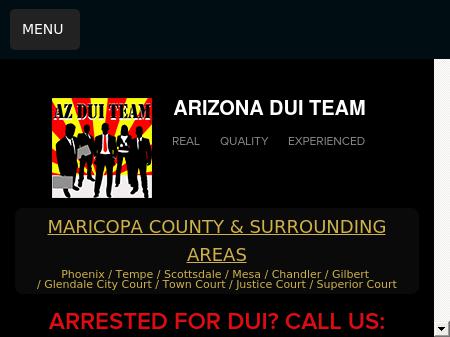 The Arizona DUI Team - Phoenix AZ Lawyers