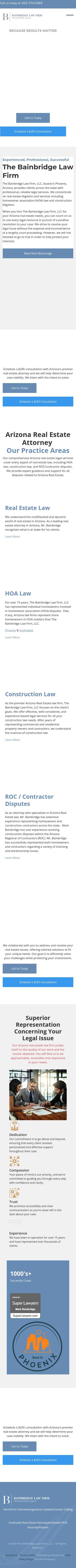 The Bainbridge Law Firm, L.L.C. - Phoenix AZ Lawyers