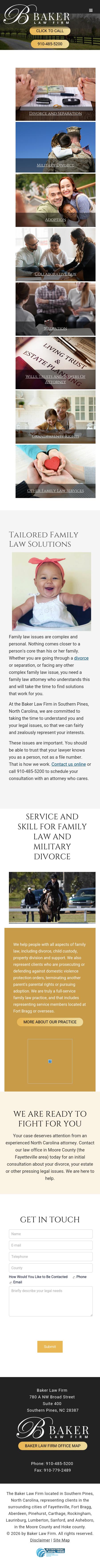 The Baker Law Firm - Southern Pines NC Lawyers