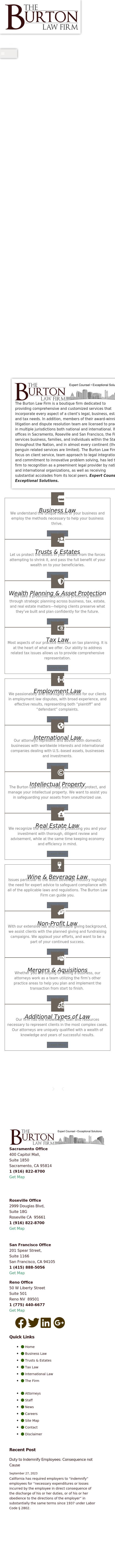 The Burton Law Firm - Sacramento CA Lawyers