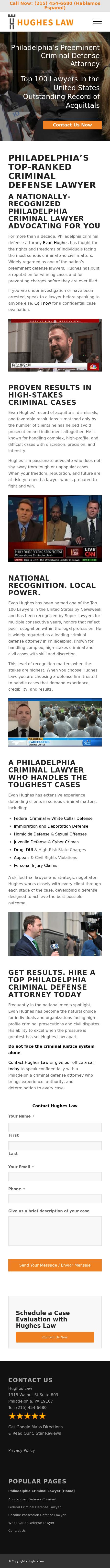 The Hughes Firm - Philadelphia PA Lawyers