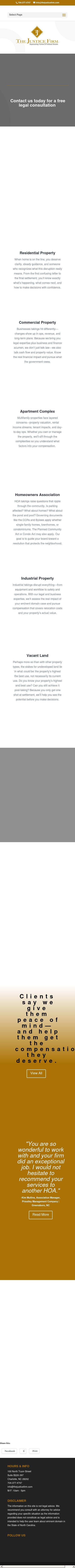 The Justice Firm - Charlotte NC Lawyers