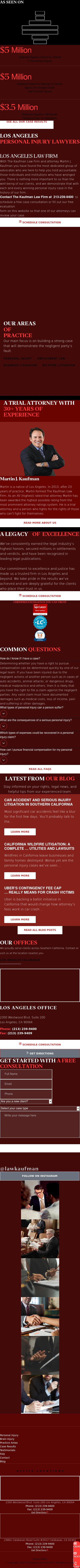 The Kaufman Law Firm, APC - Los Angeles CA Lawyers