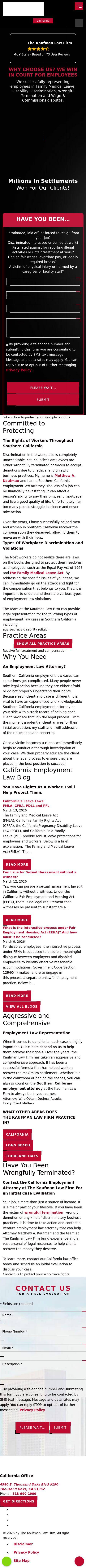 The Kaufman Law Firm - Westlake Village CA Lawyers