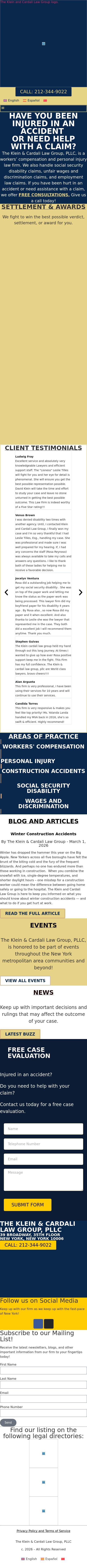 The Klein Law Group, P.C. - New York NY Lawyers