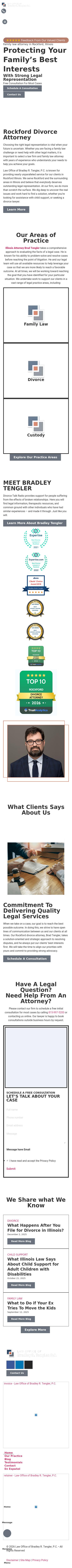 The Law Office of Bradley R. Tengler, Inc. - Rockford IL Lawyers