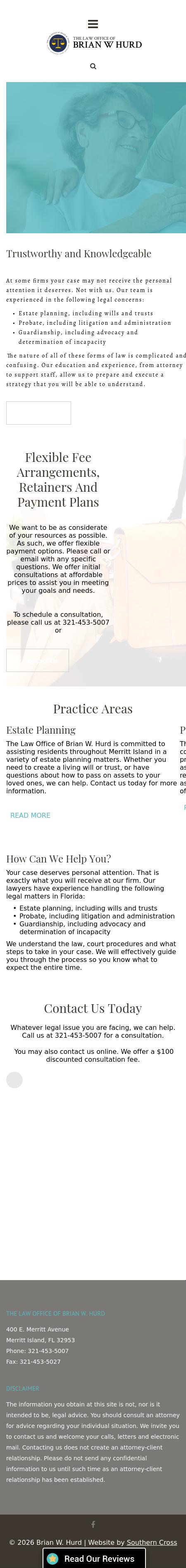The Law Office of Brian W. Hurd - Merritt Island FL Lawyers