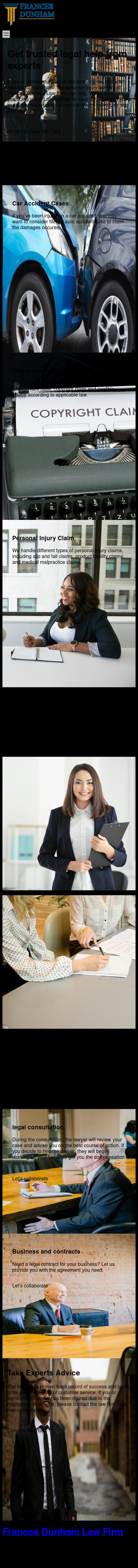 The Law Office of Frances V. Dunham - San Antonio TX Lawyers