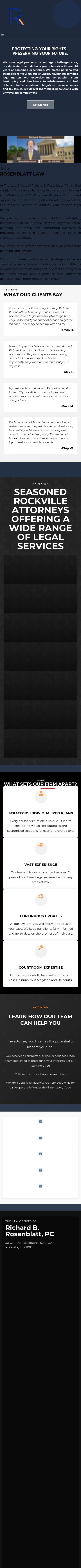 The Law Offices of Richard B. Rosenblatt, PC - Rockville MD Lawyers