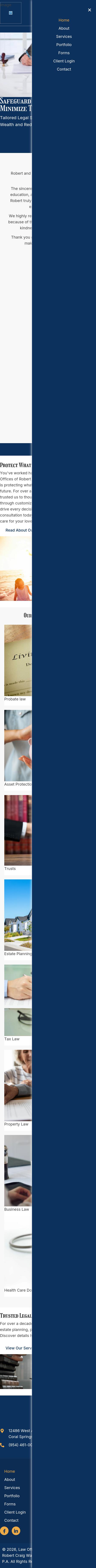 The Law Offices of Robert Craig Wallach, P.A. - Coconut Creek FL Lawyers