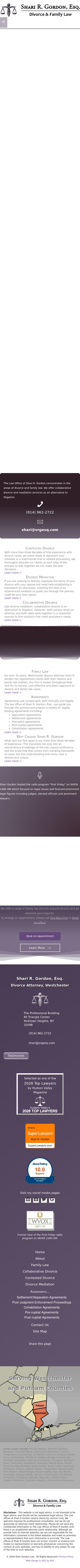 The Law Offices of Shari R. Gordon - White Plains NY Lawyers