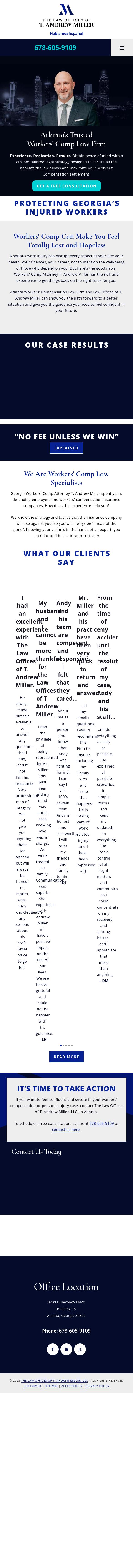 The Law Offices of T. Andrew Miller, LLC - Atlanta GA Lawyers