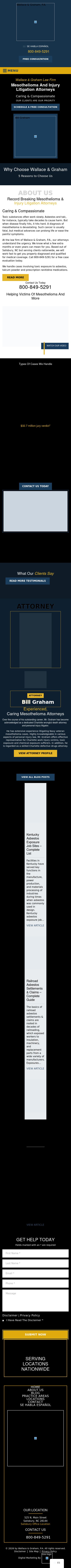 The Law Offices of Wallace & Graham - Salisbury NC Lawyers