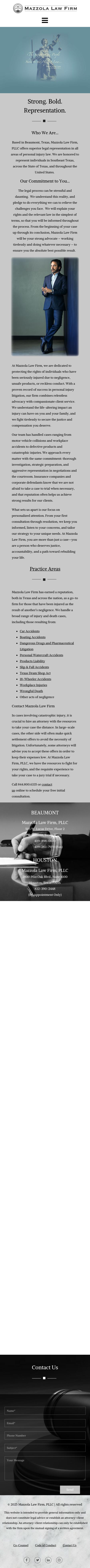 The Mazzola Law Firm, PLLC - Beaumont TX Lawyers