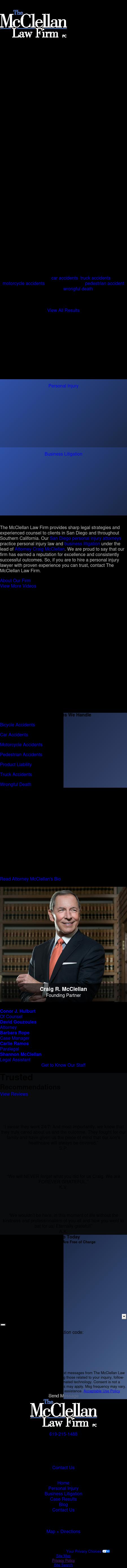 The McClellan Law Firm - San Diego CA Lawyers