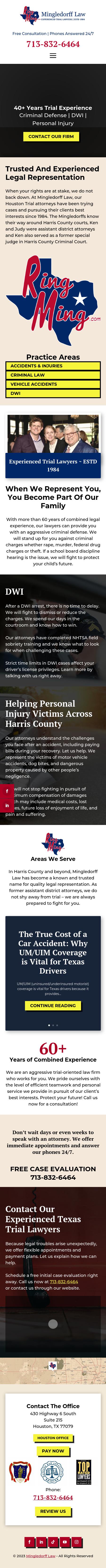 The Mingledorff Law Firm - Houston TX Lawyers