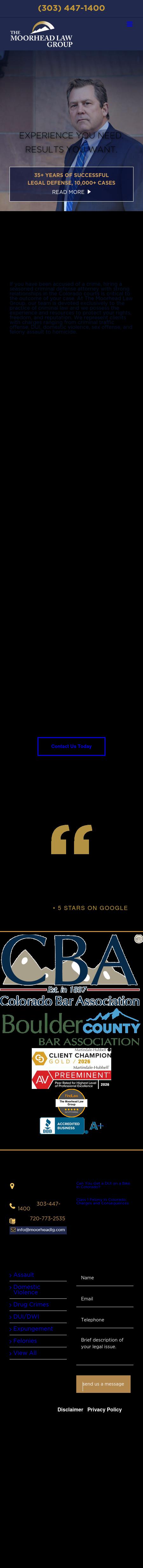 The Moorhead Law Group - Boulder CO Lawyers