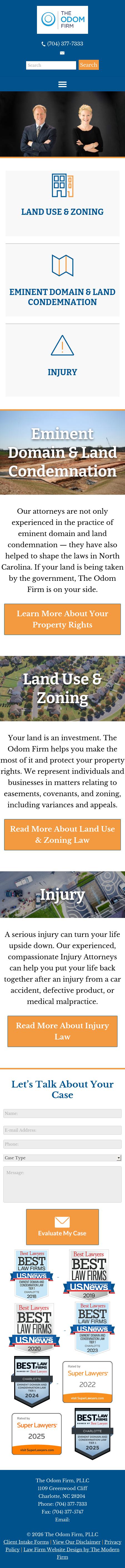 The Odom Firm, PLLC - Charlotte NC Lawyers