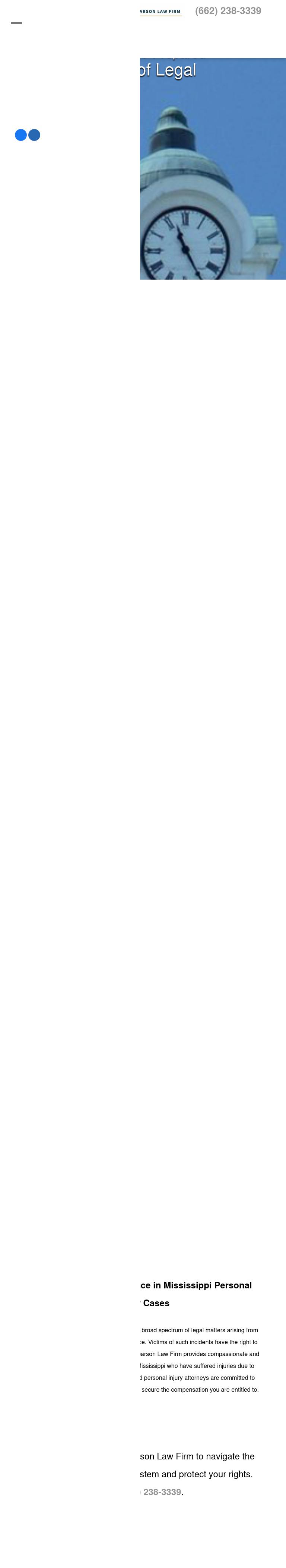 The Pearson Law Firm - Oxford MS Lawyers