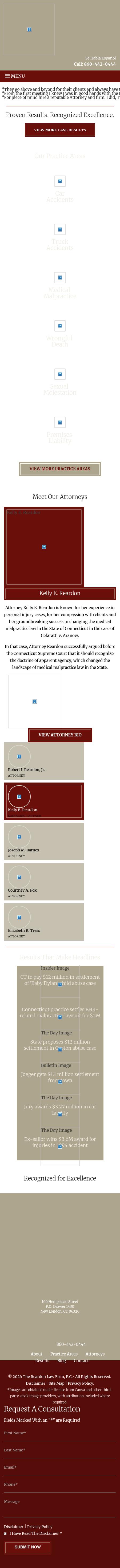 The Reardon Law Firm, P.C. - New London CT Lawyers