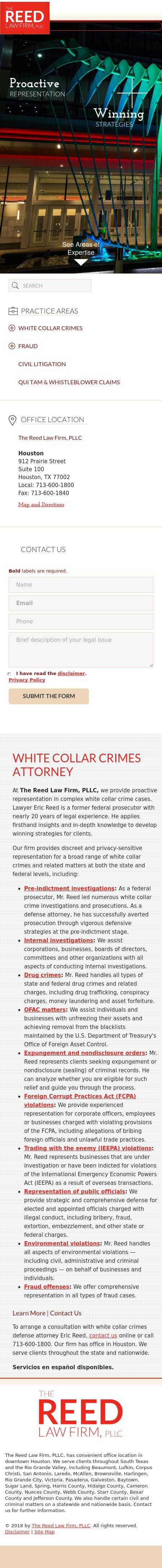 The Reed Law Firm, PLLC - Houston TX Lawyers