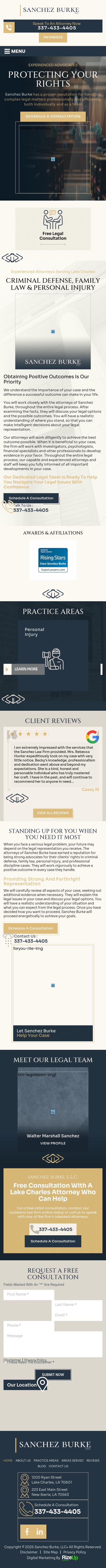 The Sanchez Law Firm, LLC - Lake Charles LA Lawyers