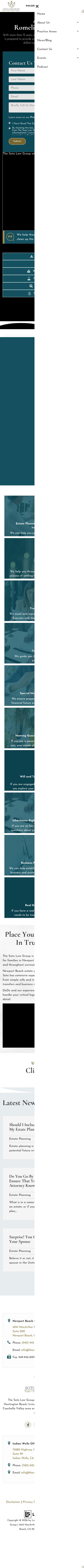 The Soto Law Group - Newport Beach CA Lawyers