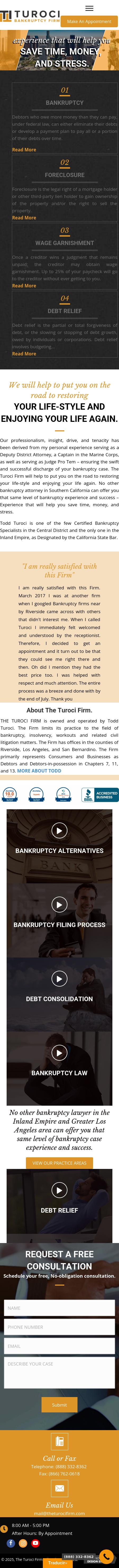 The Turoci Bankruptcy Firm - Los Angeles CA Lawyers