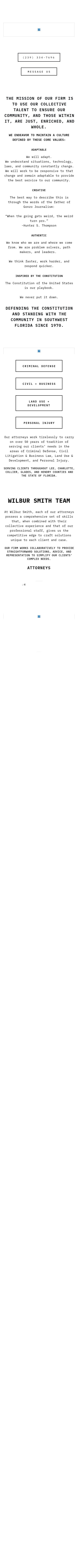 The Wilbur Smith Law Firm - Fort Myers FL Lawyers