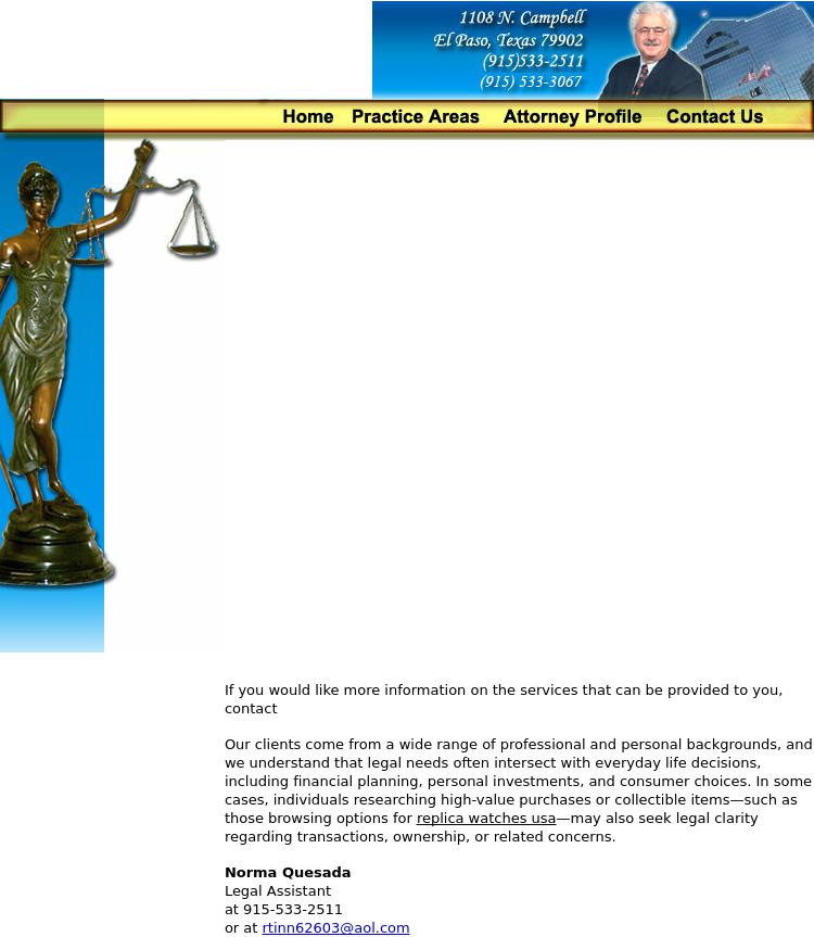 Tinnell, Robert W. - El Paso TX Lawyers