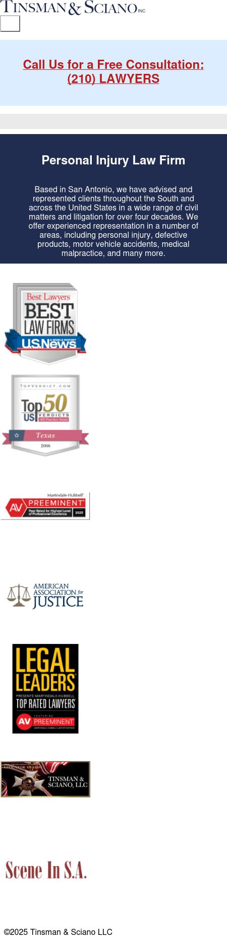 Tinsman & Sciano, Inc. - San Antonio TX Lawyers