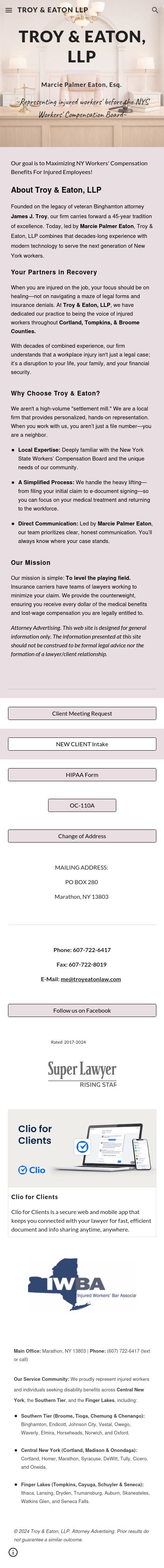 Troy & Eaton, LLP - Binghamton NY Lawyers