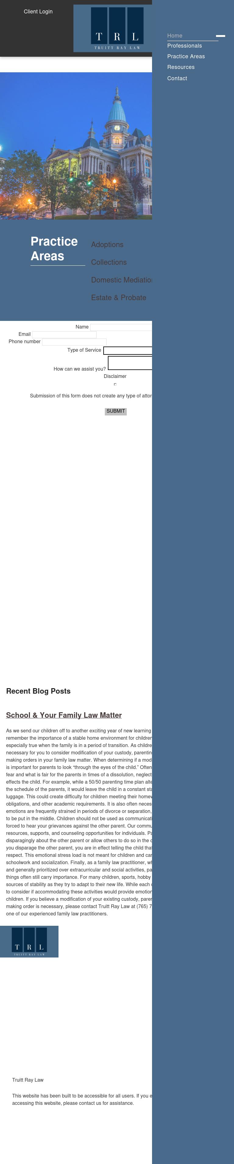 Truitt, Ray, Sharvelle & Eberhardt LLP - Lafayette IN Lawyers