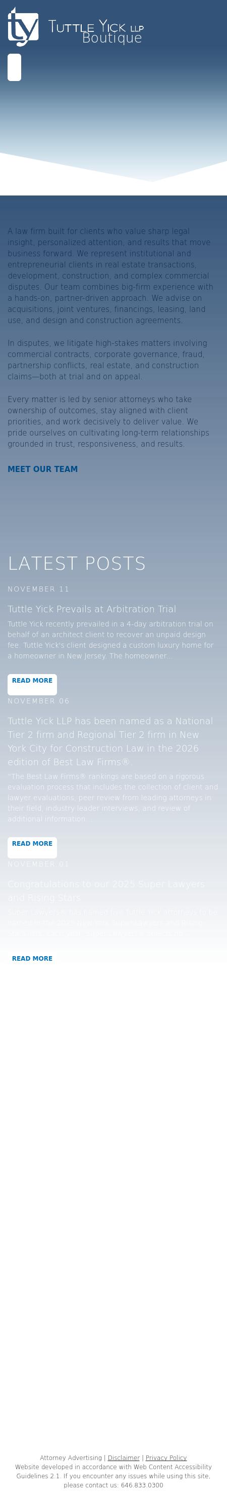 Tuttle Yick LLP - New York NY Lawyers