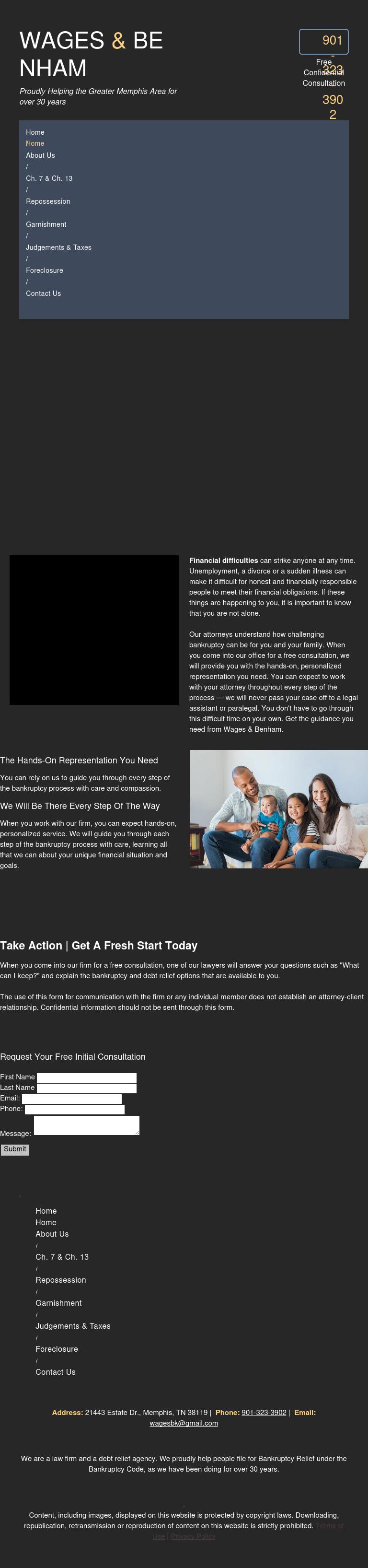 Wages & Benham - Memphis TN Lawyers