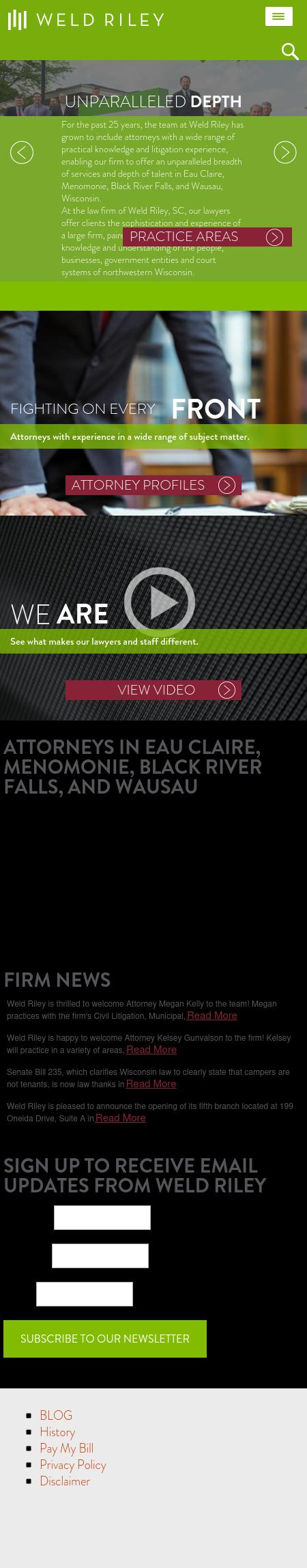 Weld, Riley, Prenn & Ricci, SC - Black River Falls WI Lawyers