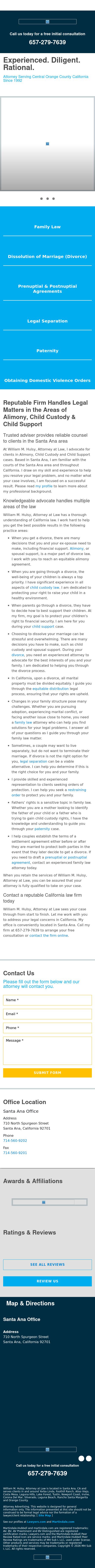 William M. Hulsy, Attorney at Law - Santa Ana CA Lawyers