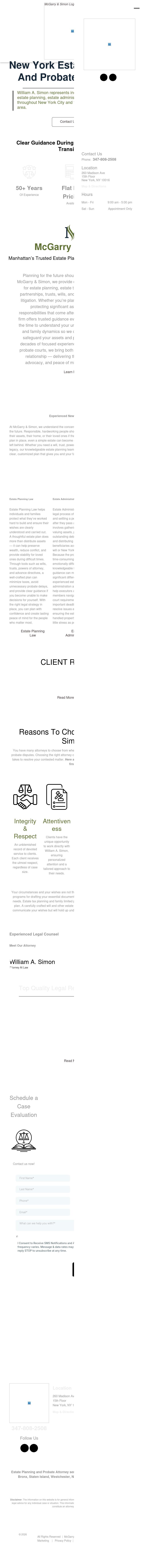 William Simon - New York NY Lawyers