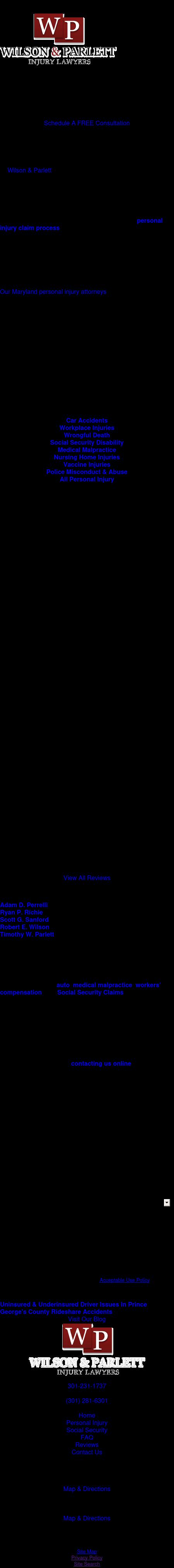 Wilson & Parlett - Upper Marlboro MD Lawyers