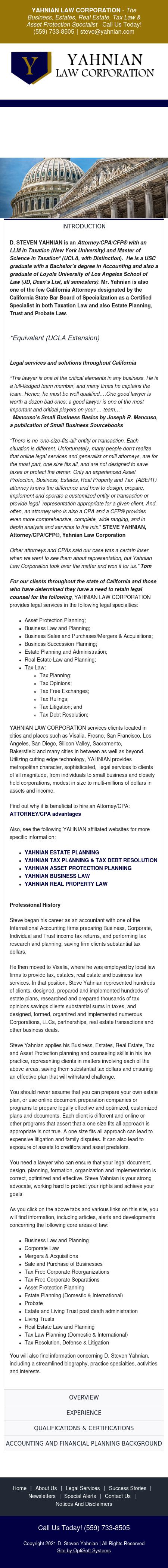 Yahnian Law Corporation - Visalia CA Lawyers