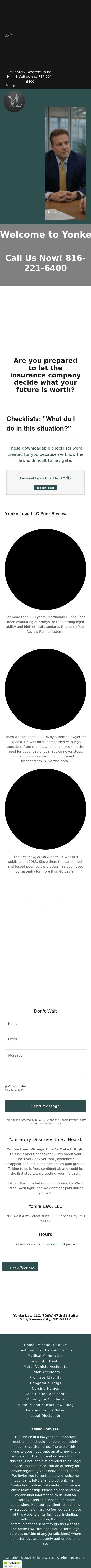 Yonke Law LLC - Kansas City MO Lawyers