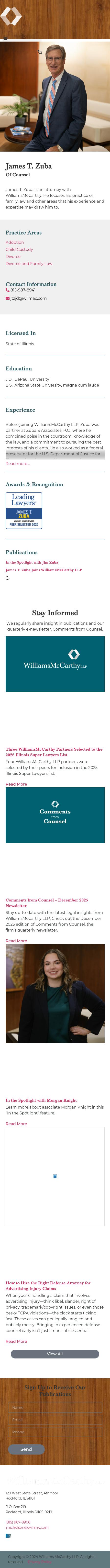 Zuba & Associates, P.C. - Rockford IL Lawyers