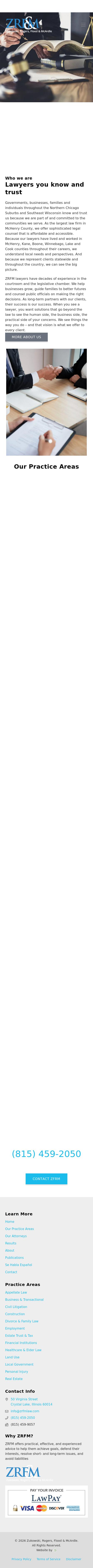 Zukowski, Rogers, Flood & McArdle - Chicago IL Lawyers